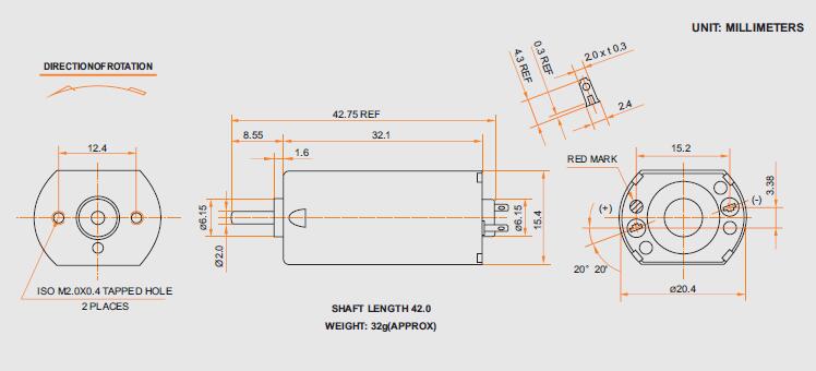 Metal Brush Motor CYFF-180SM-2657