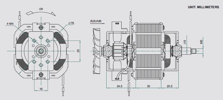 Series Motor SS-7025
