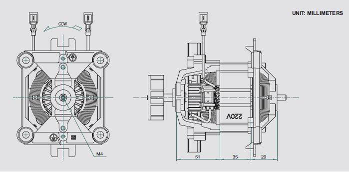 Series Motor SS-9540-R2